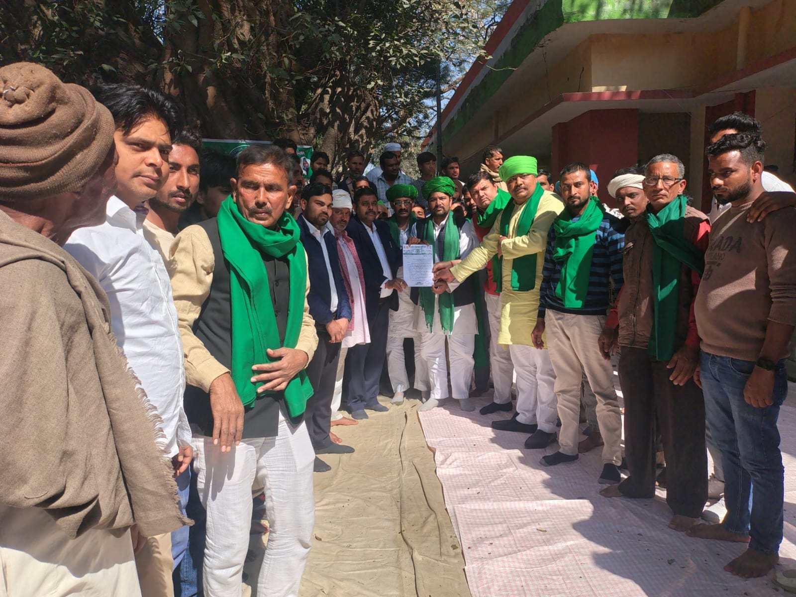 BKU Krantikari Welcomes New Members at Party Joining Ceremony