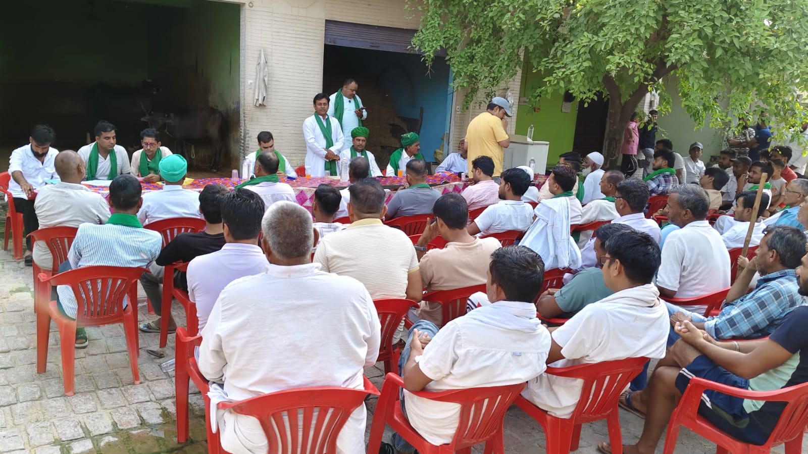 Rashtriya Adyaksh Raive Rana Ji Roaring In Sardhana